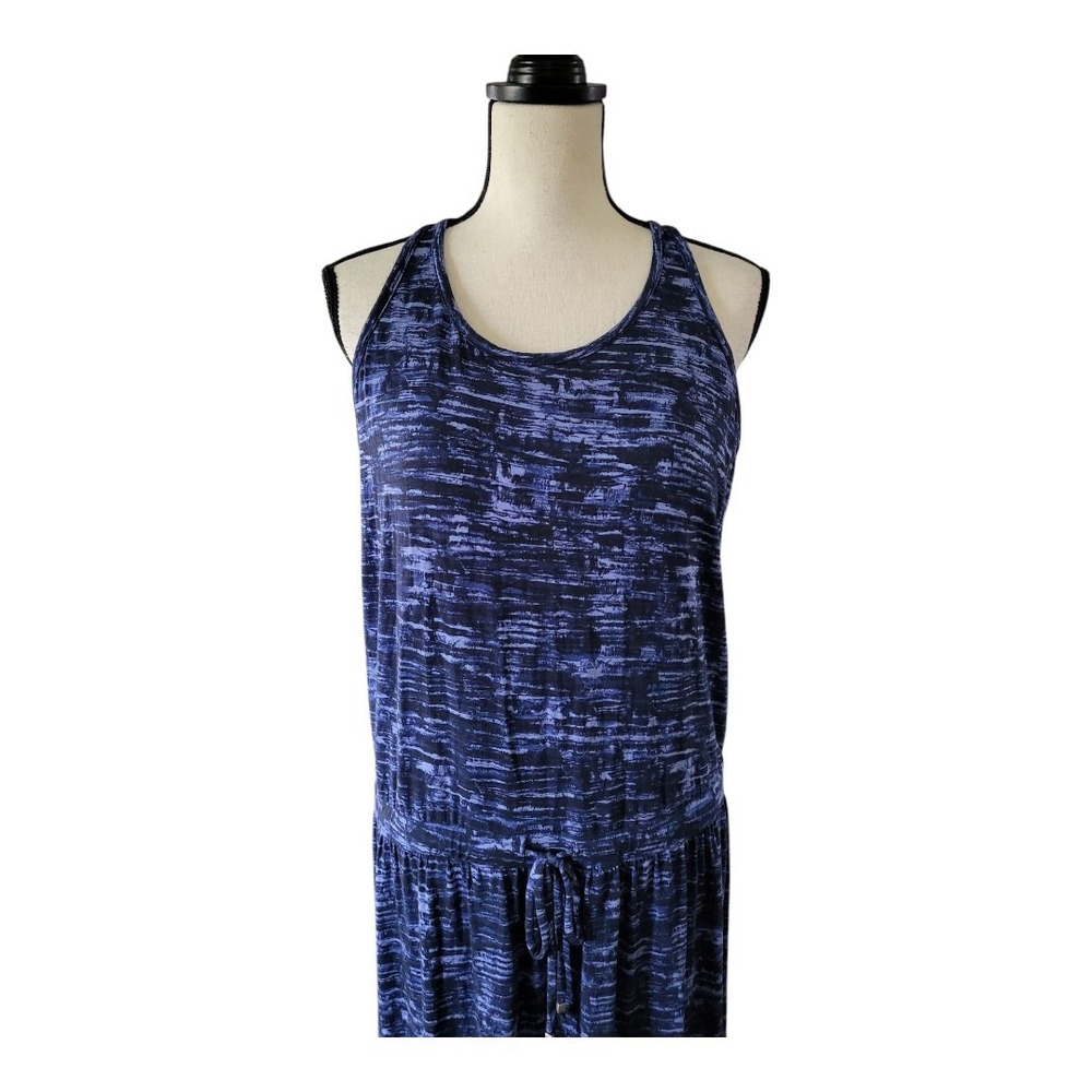 Athleta Cressida Maxi Dress Size L Racer back‎ Tank Maxi Built in Bra - Picture 2 of 7